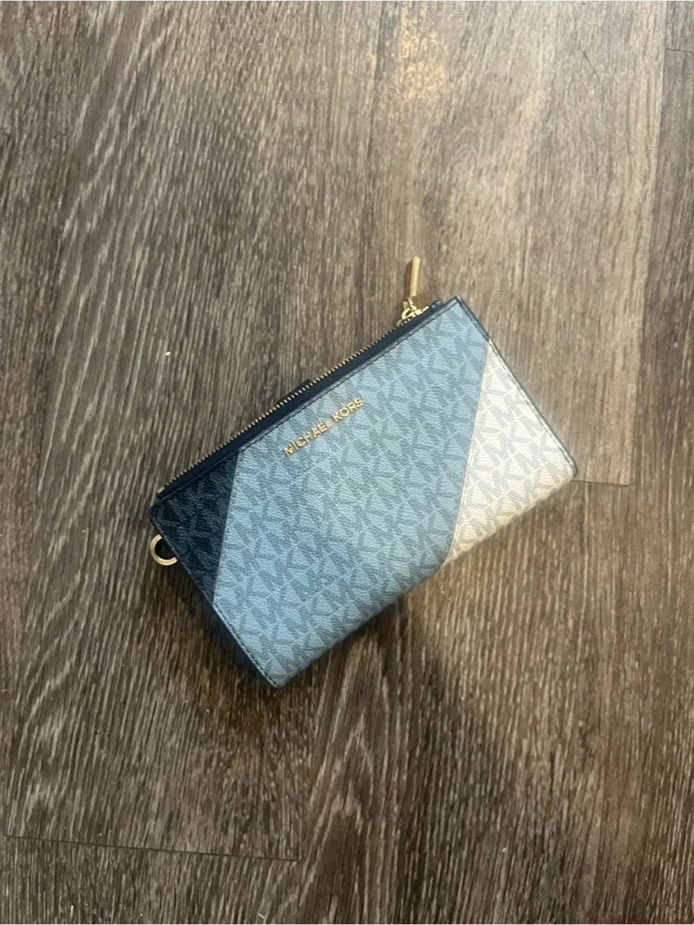 Michael Kors Navy Signature Crossbody with Matching Wallet